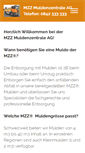 Mobile Screenshot of mzz-muldenservice.ch